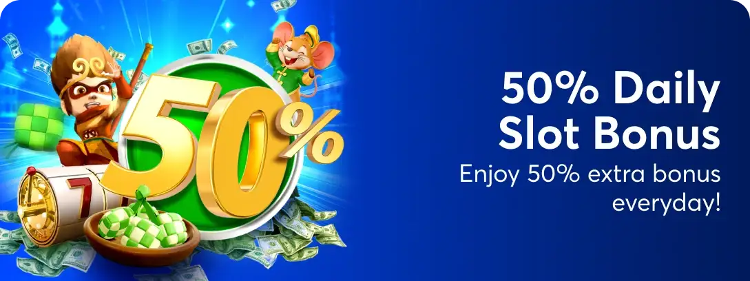 Daily Slot Bonus 50
