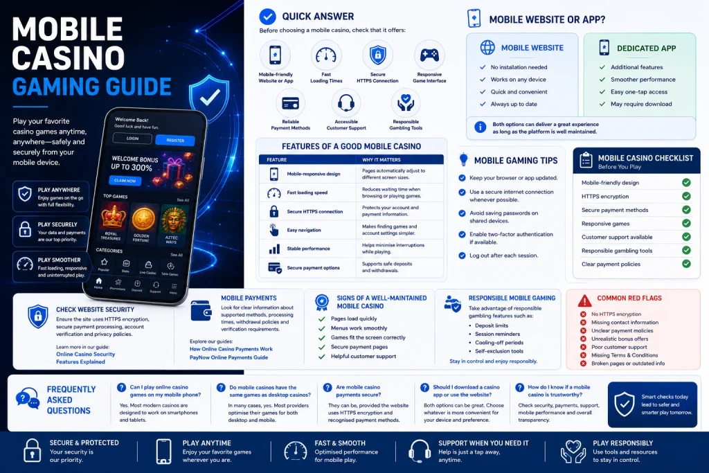 mobile casino gaming guide