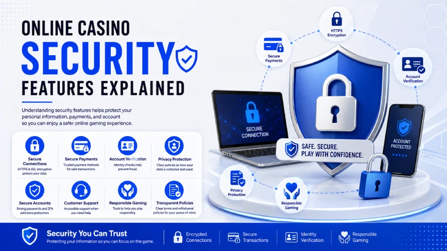 online casino security features