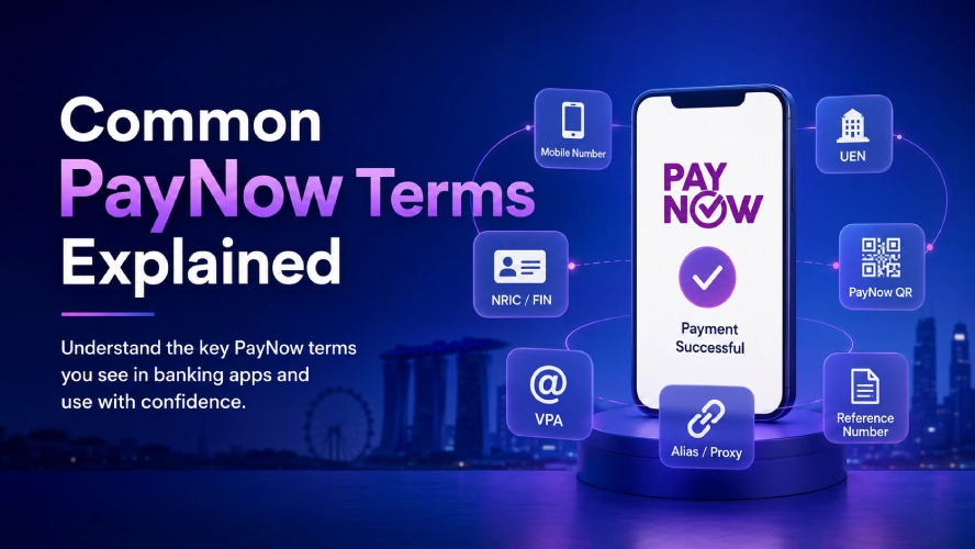 Understand the key PayNow terms