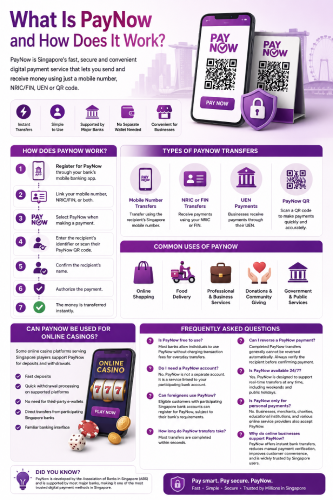 What PayNow is, how it works, payment types, benefits, common uses, and PayNow for online payments in Singapore