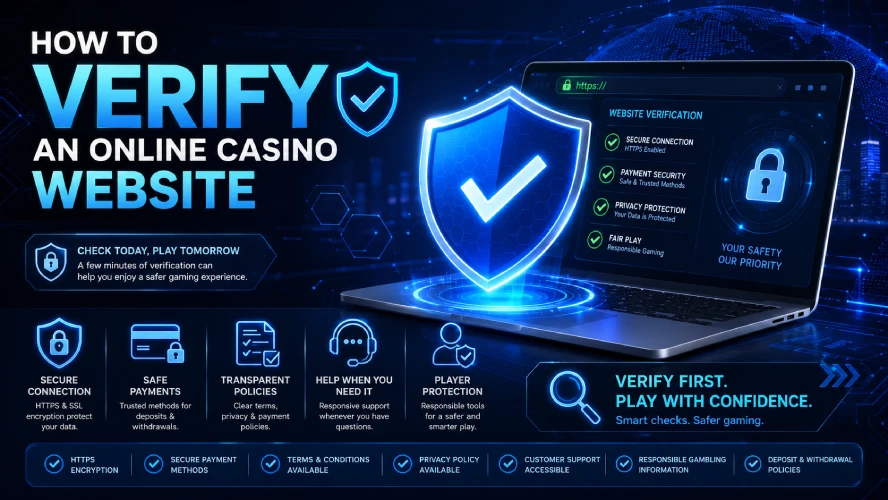 verify online casino website