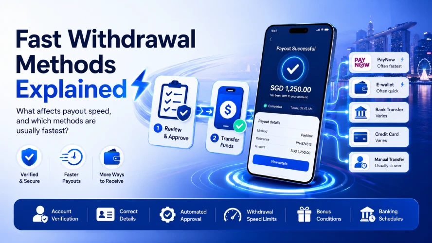 Fast withdrawal method explain