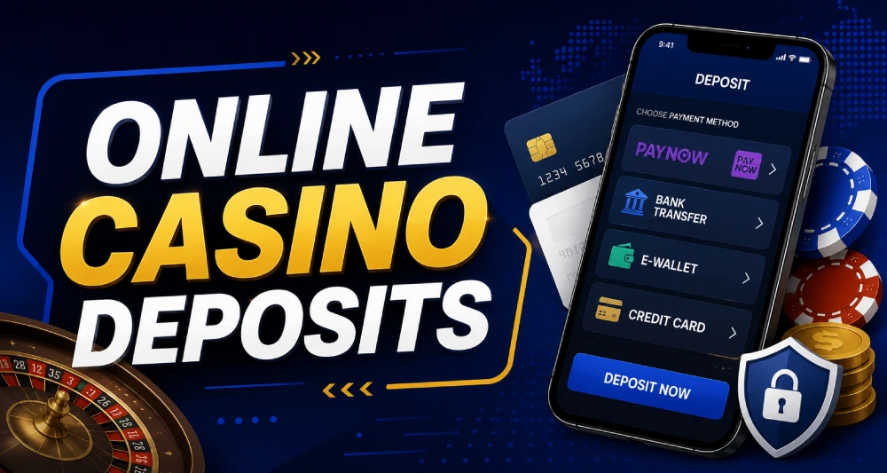 online casino deposits