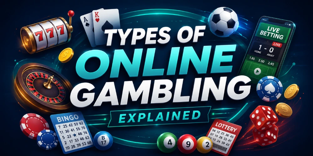 types of online gambling