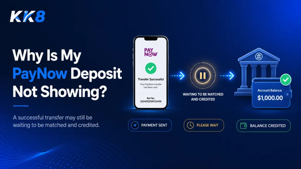 Why is my PayNow deposit not showing after a successful transfer